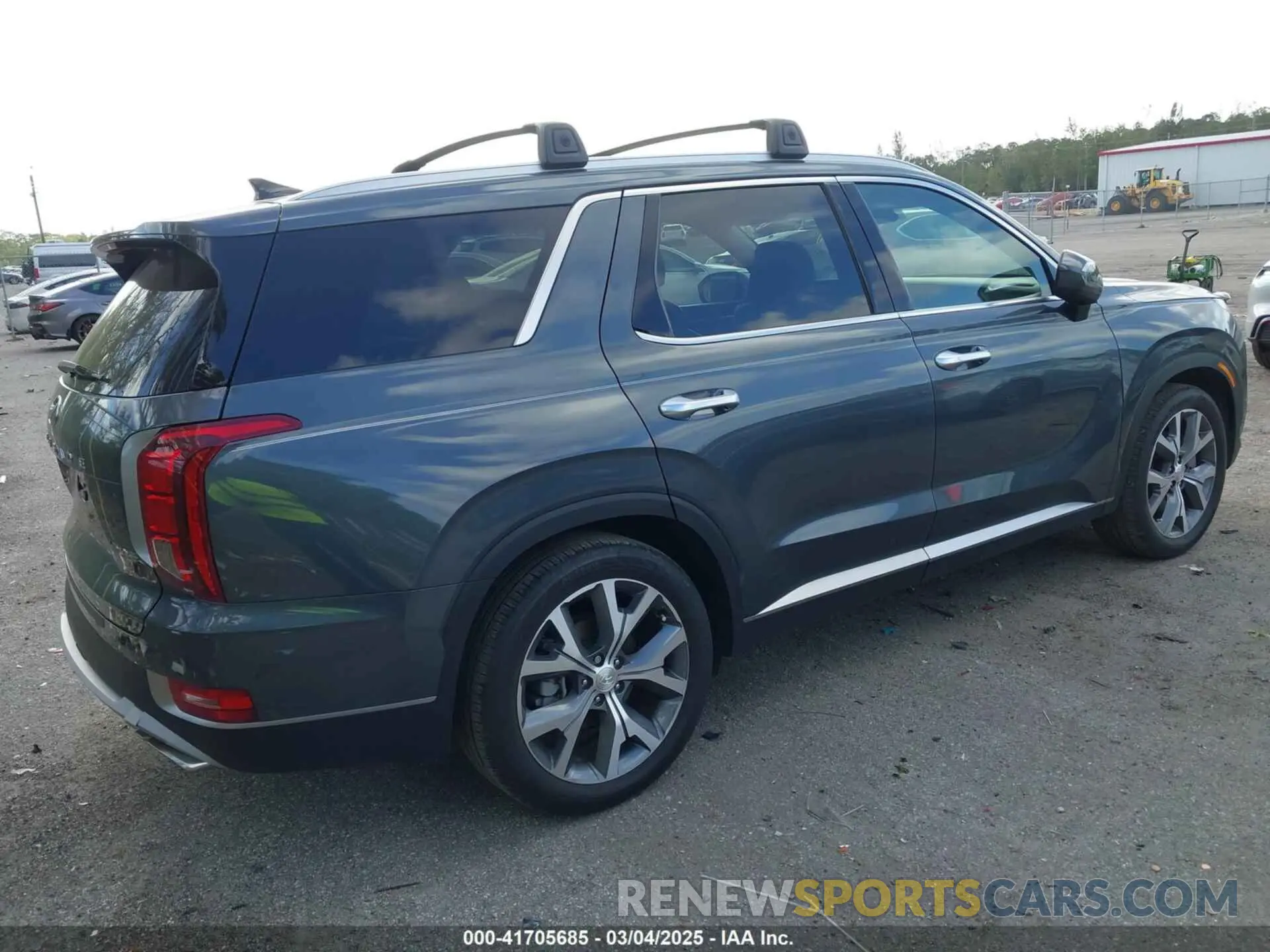 4 Photograph of a damaged car KM8R44HE8MU302360 HYUNDAI PALISADE 2021