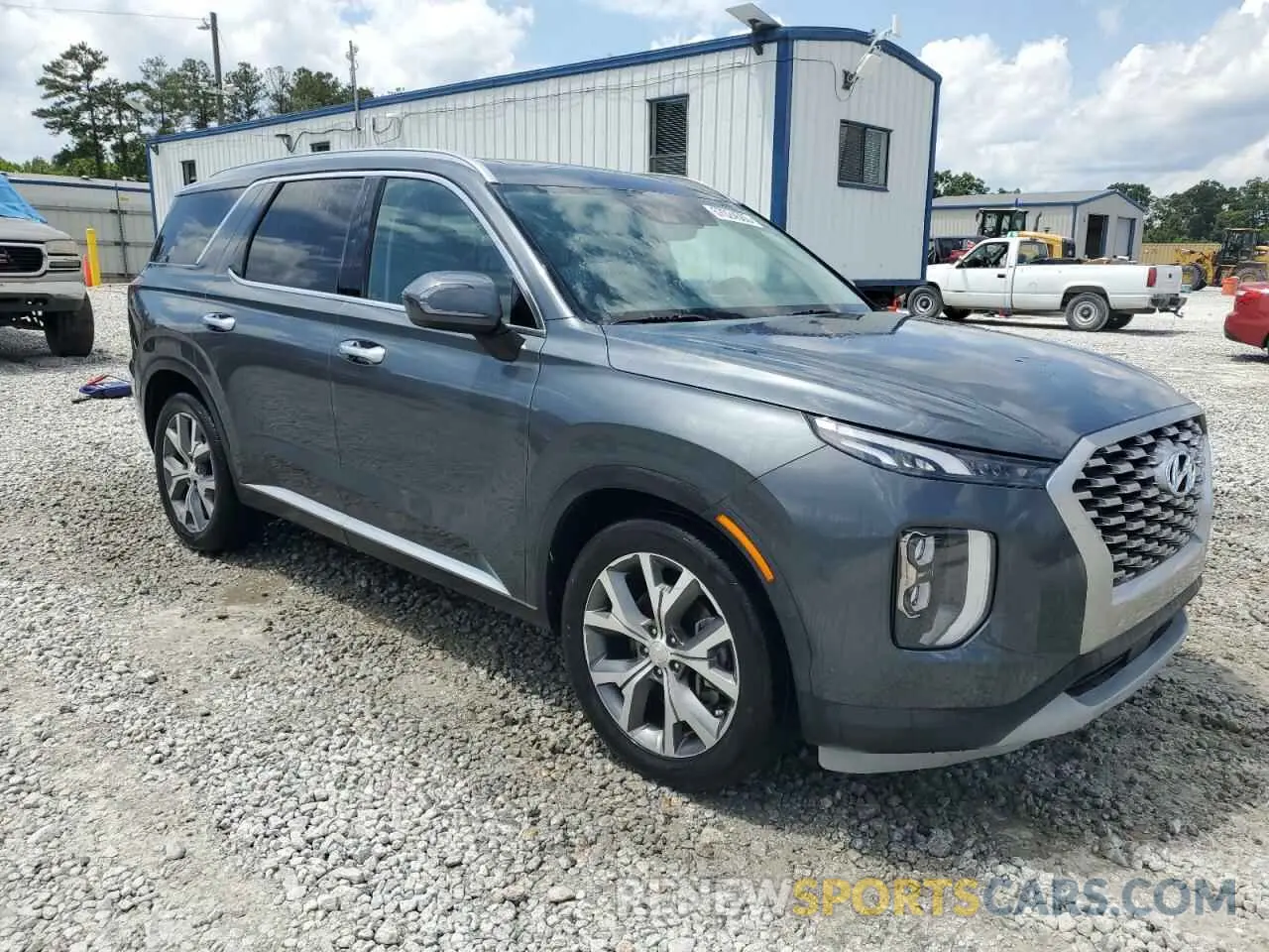4 Photograph of a damaged car KM8R44HE8MU325704 HYUNDAI PALISADE 2021
