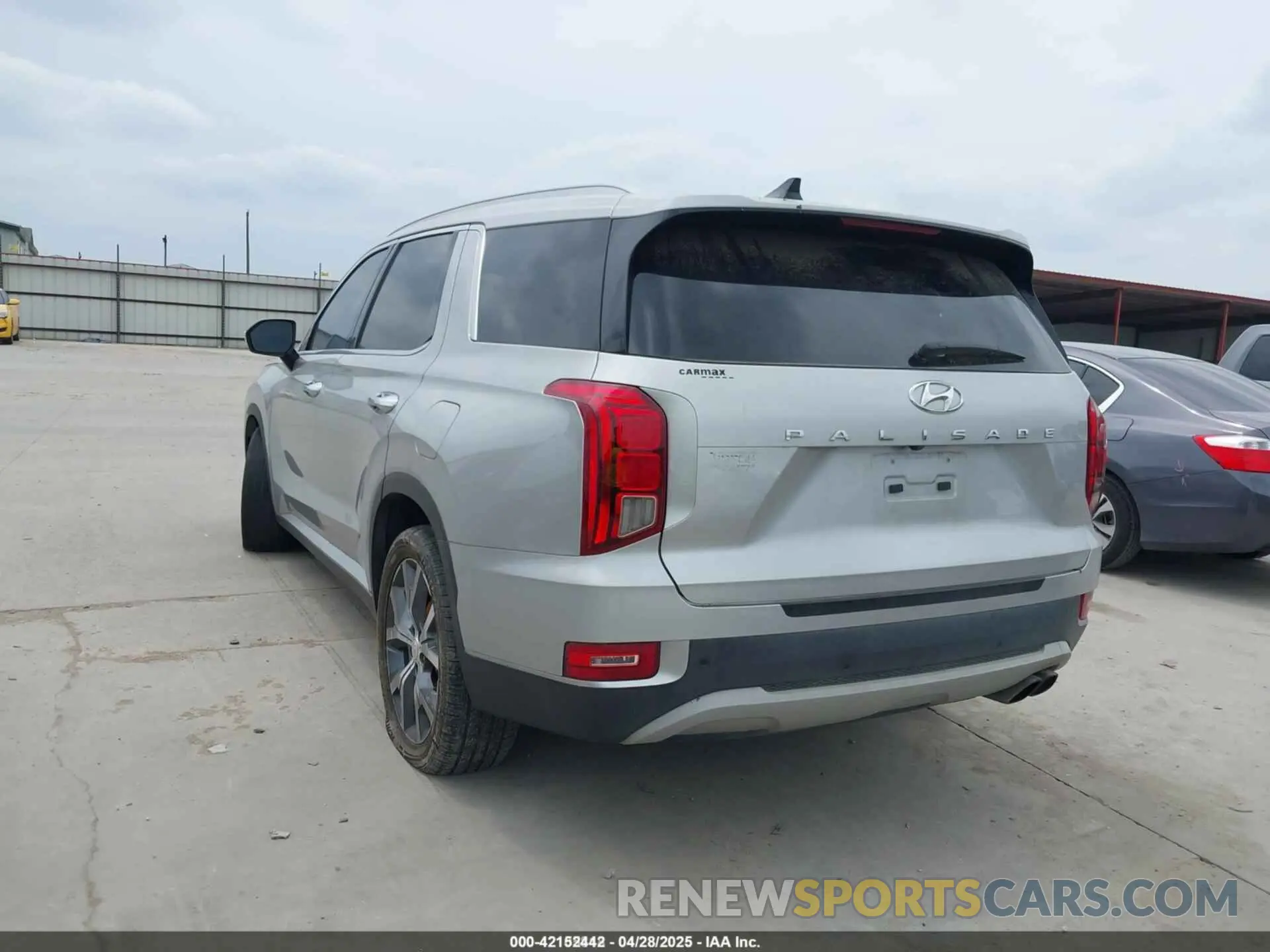 3 Photograph of a damaged car KM8R44HE9MU305235 HYUNDAI PALISADE 2021