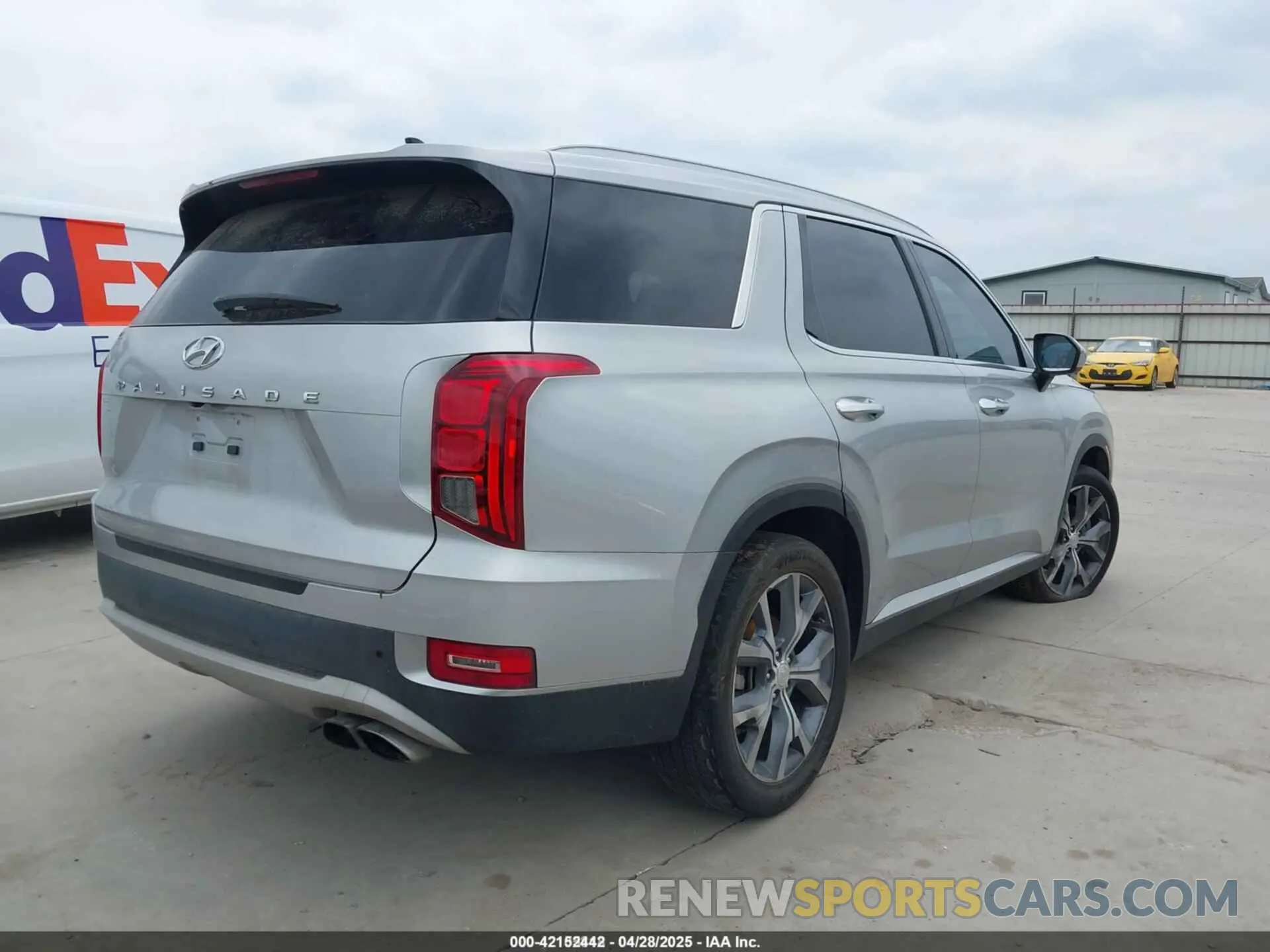 4 Photograph of a damaged car KM8R44HE9MU305235 HYUNDAI PALISADE 2021