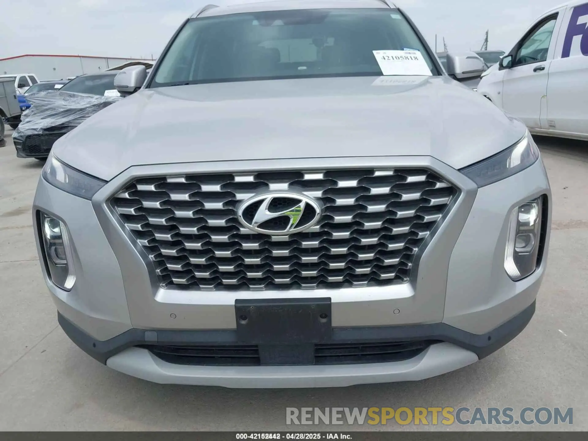 6 Photograph of a damaged car KM8R44HE9MU305235 HYUNDAI PALISADE 2021