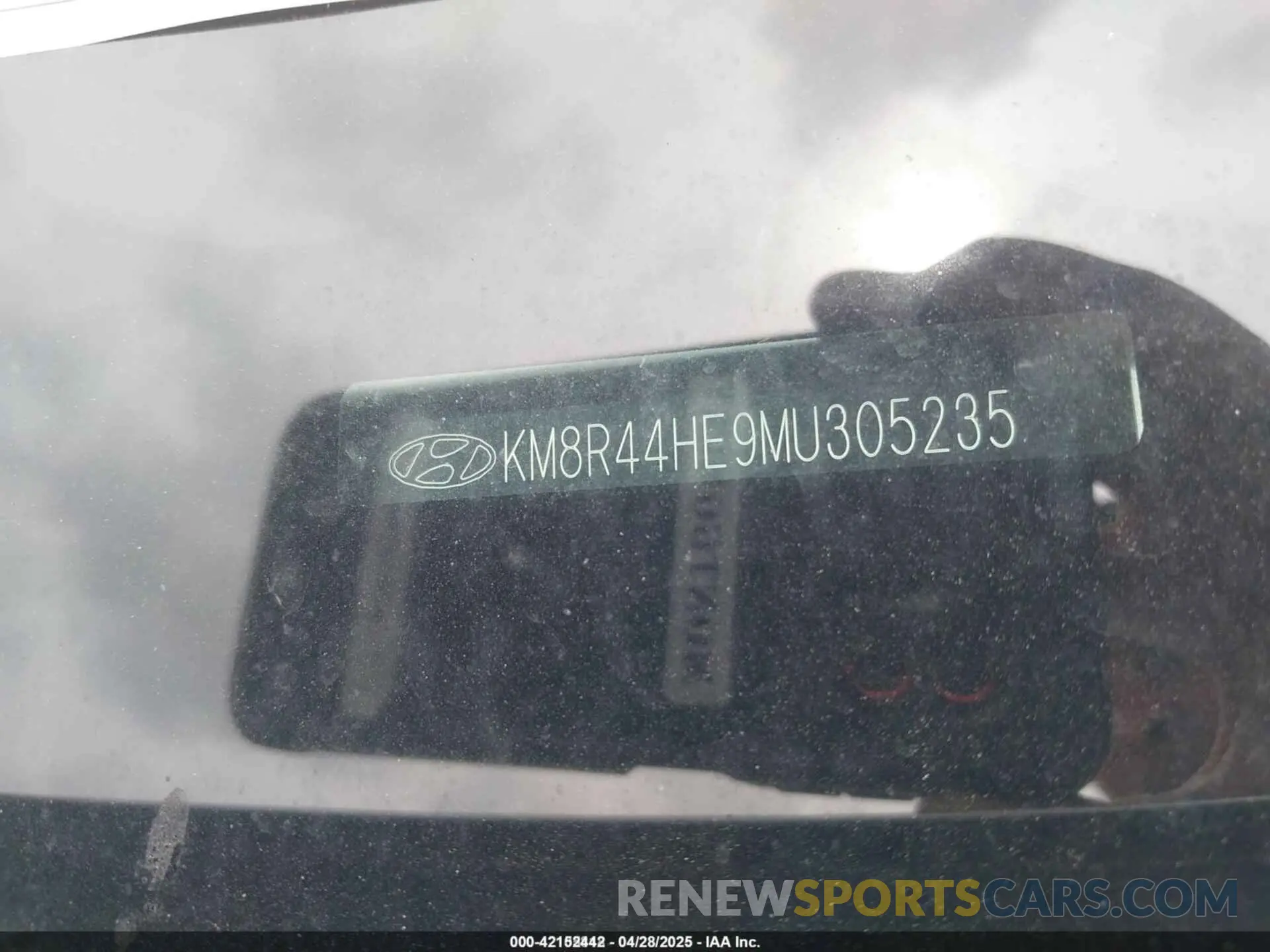 9 Photograph of a damaged car KM8R44HE9MU305235 HYUNDAI PALISADE 2021