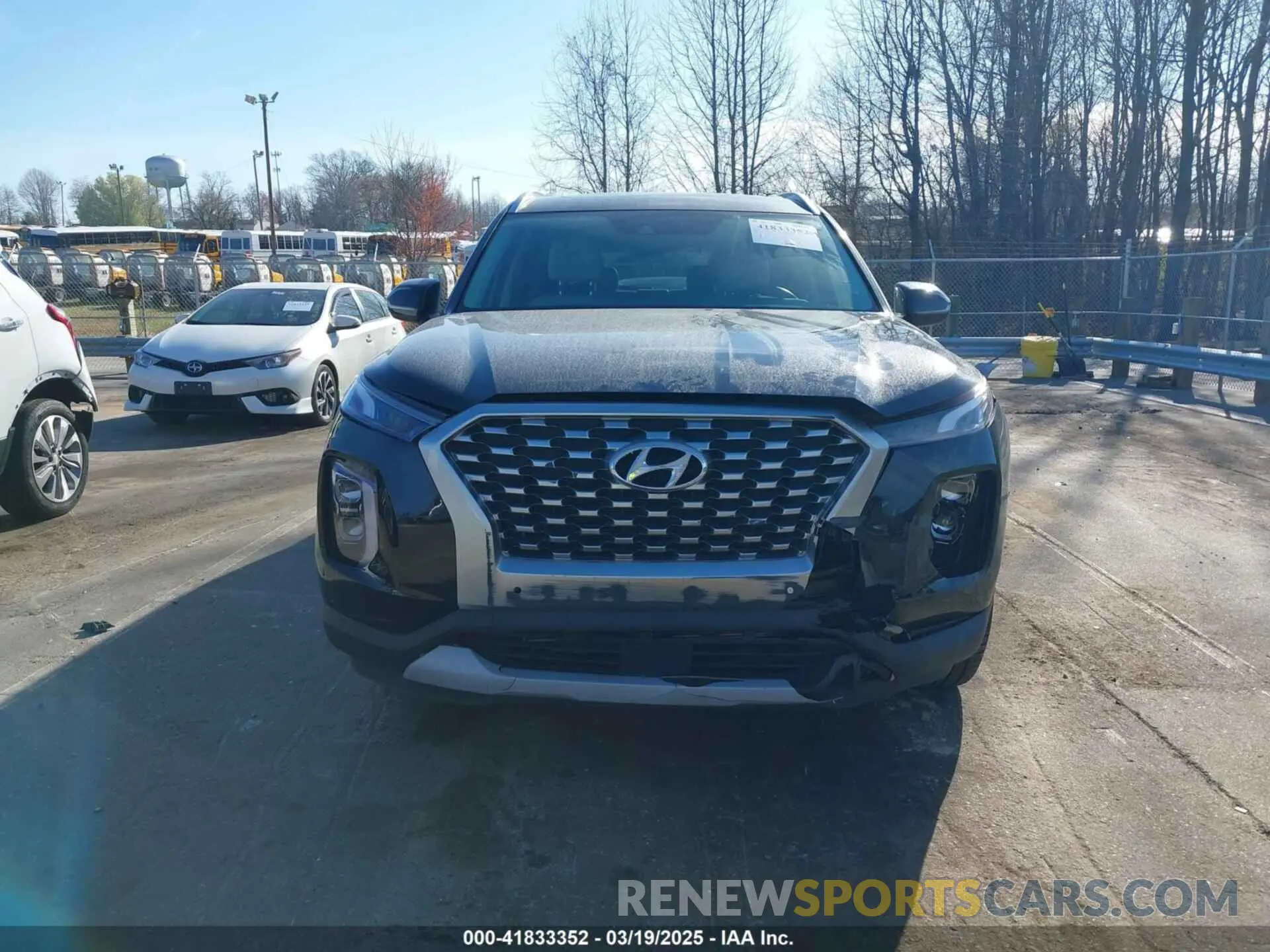 12 Photograph of a damaged car KM8R44HEXMU255137 HYUNDAI PALISADE 2021