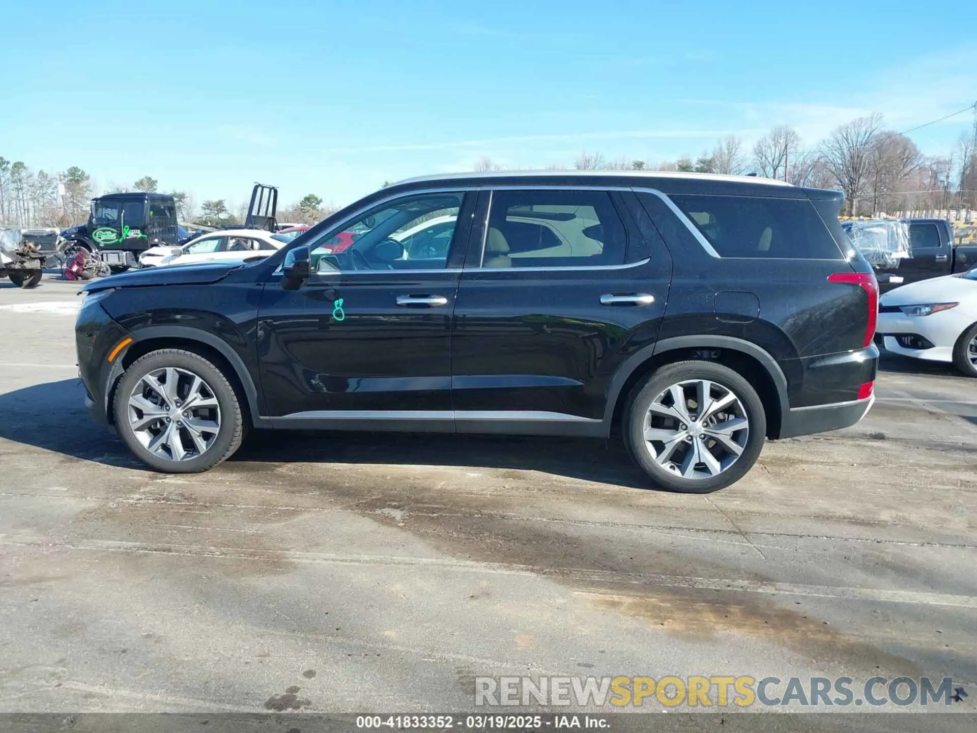 14 Photograph of a damaged car KM8R44HEXMU255137 HYUNDAI PALISADE 2021