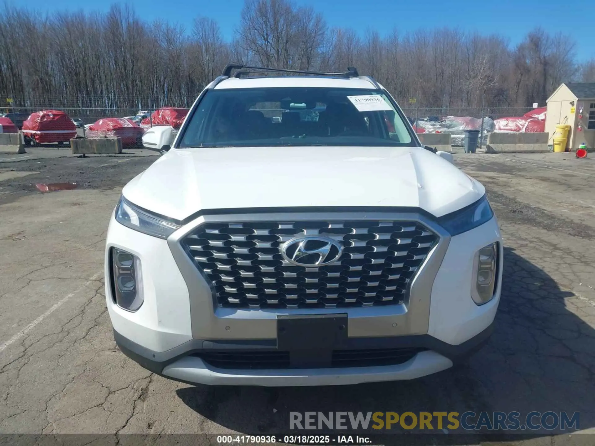 12 Photograph of a damaged car KM8R4DHE1MU233110 HYUNDAI PALISADE 2021