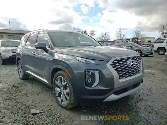 12 Photograph of a damaged car KM8R4DHE1MU327956 HYUNDAI PALISADE 2021