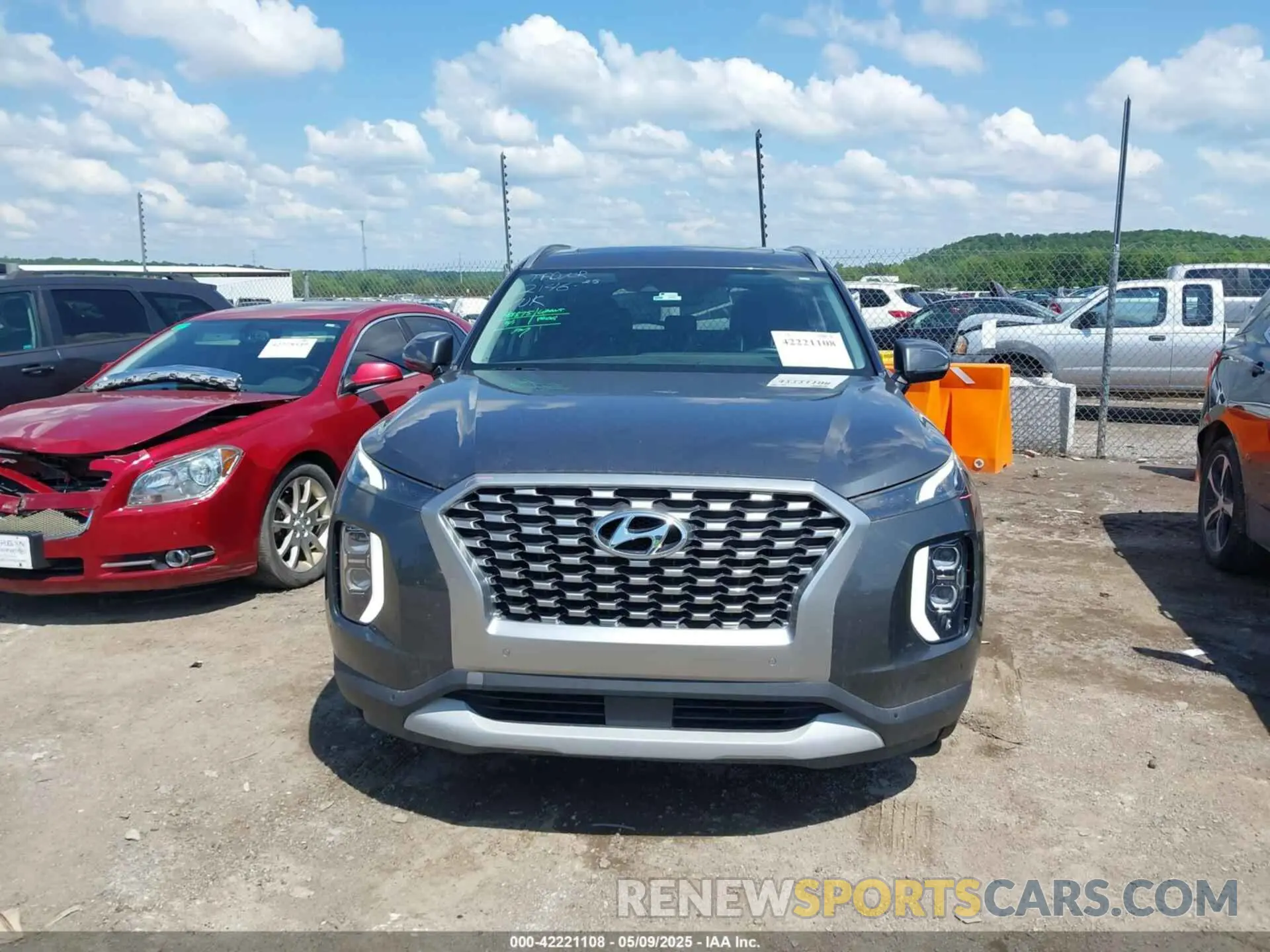 13 Photograph of a damaged car KM8R4DHE2MU184984 HYUNDAI PALISADE 2021