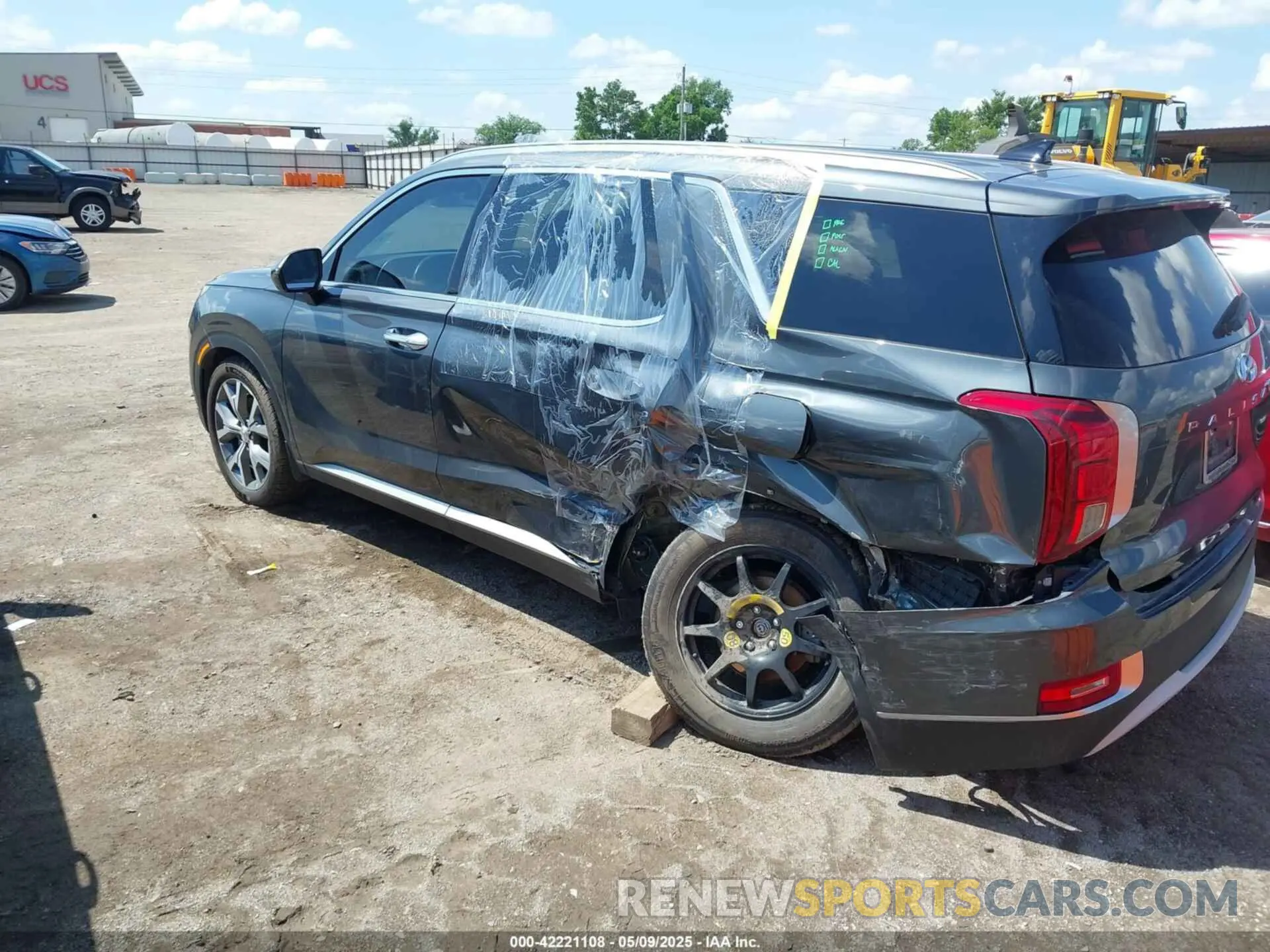 3 Photograph of a damaged car KM8R4DHE2MU184984 HYUNDAI PALISADE 2021