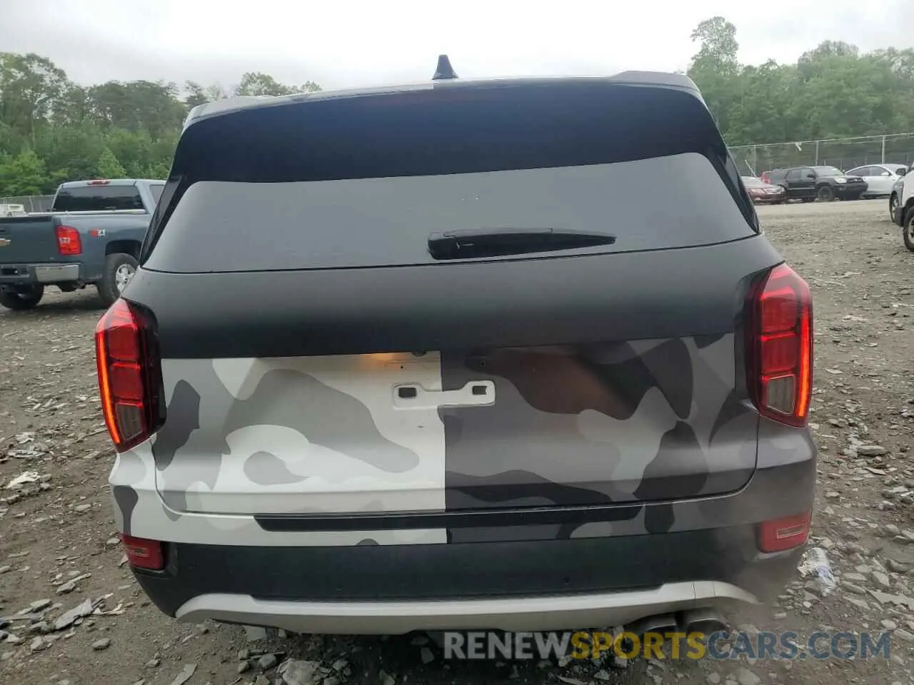 6 Photograph of a damaged car KM8R4DHE2MU264253 HYUNDAI PALISADE 2021