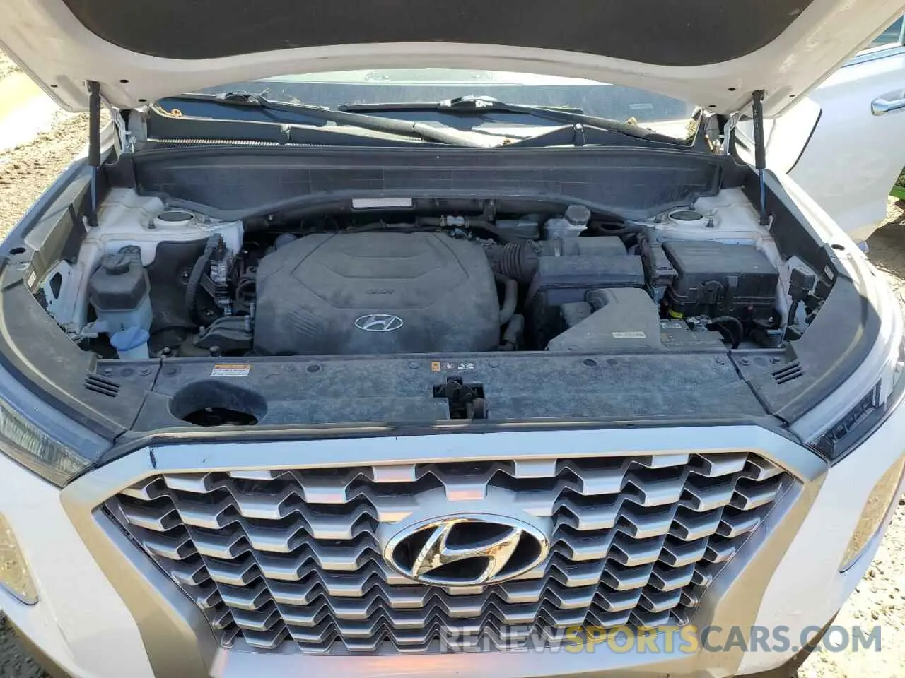 12 Photograph of a damaged car KM8R4DHE5MU195462 HYUNDAI PALISADE 2021