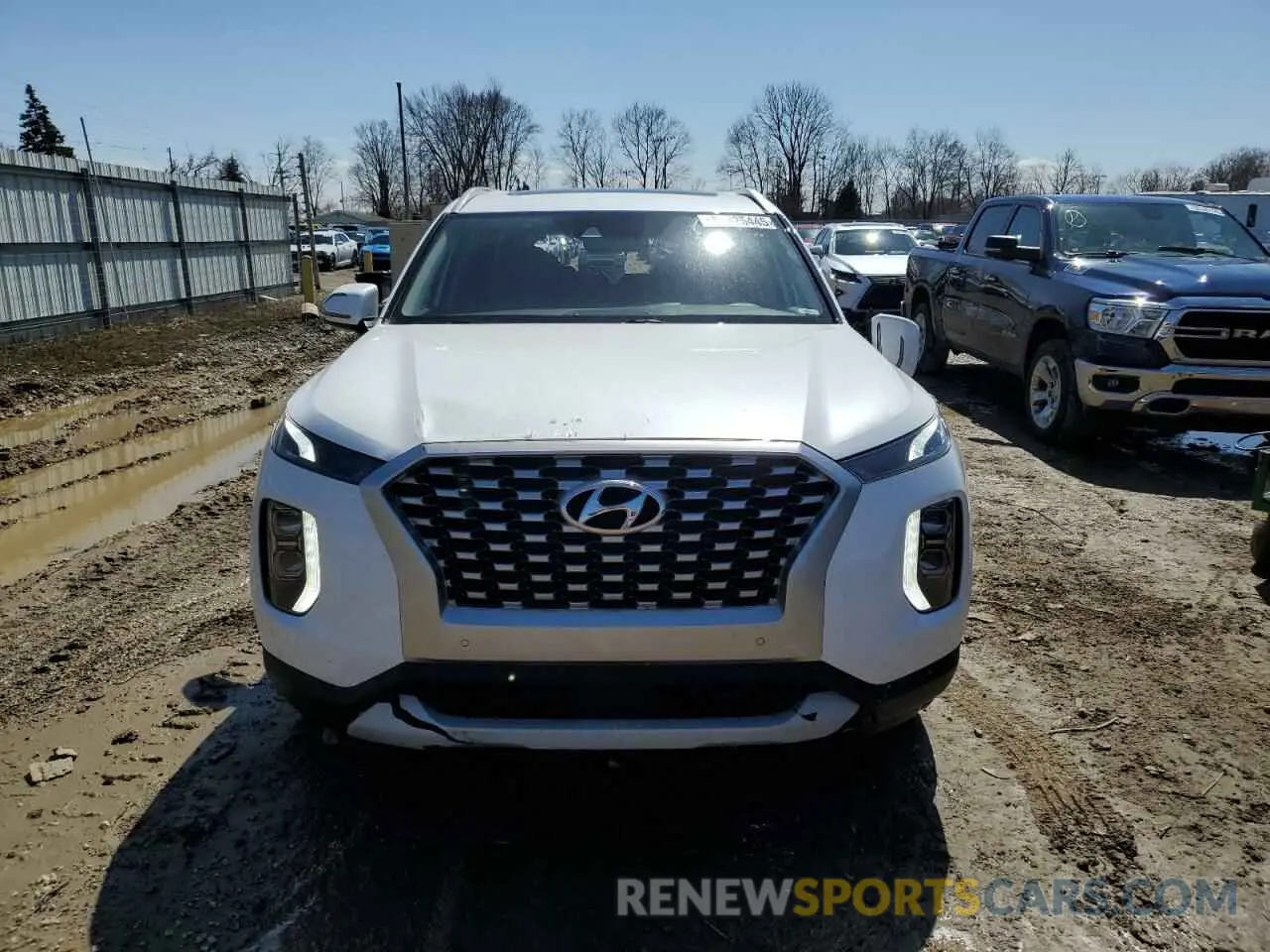 5 Photograph of a damaged car KM8R4DHE5MU195462 HYUNDAI PALISADE 2021