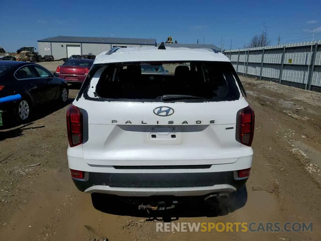 6 Photograph of a damaged car KM8R4DHE5MU195462 HYUNDAI PALISADE 2021