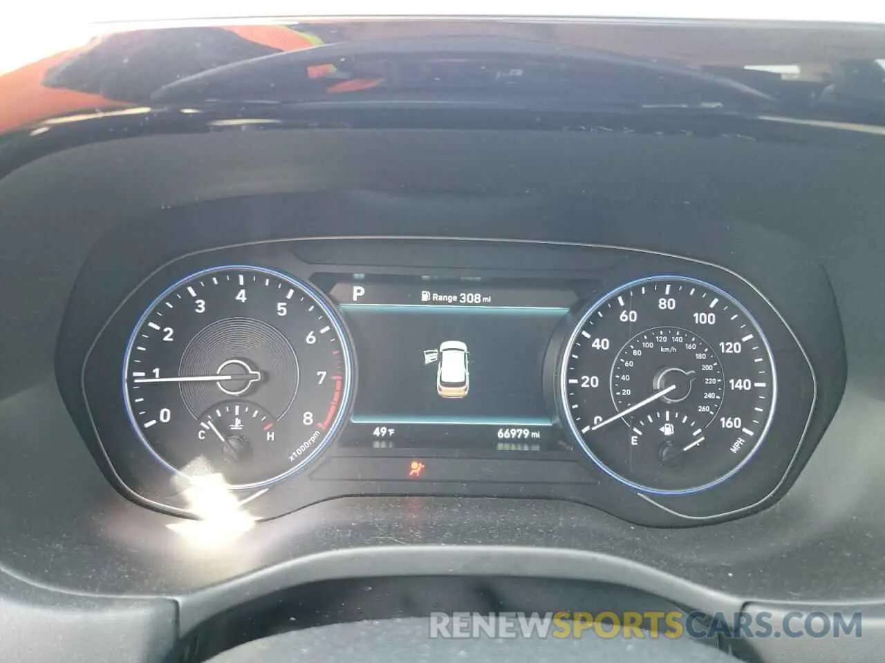 9 Photograph of a damaged car KM8R4DHE5MU195462 HYUNDAI PALISADE 2021
