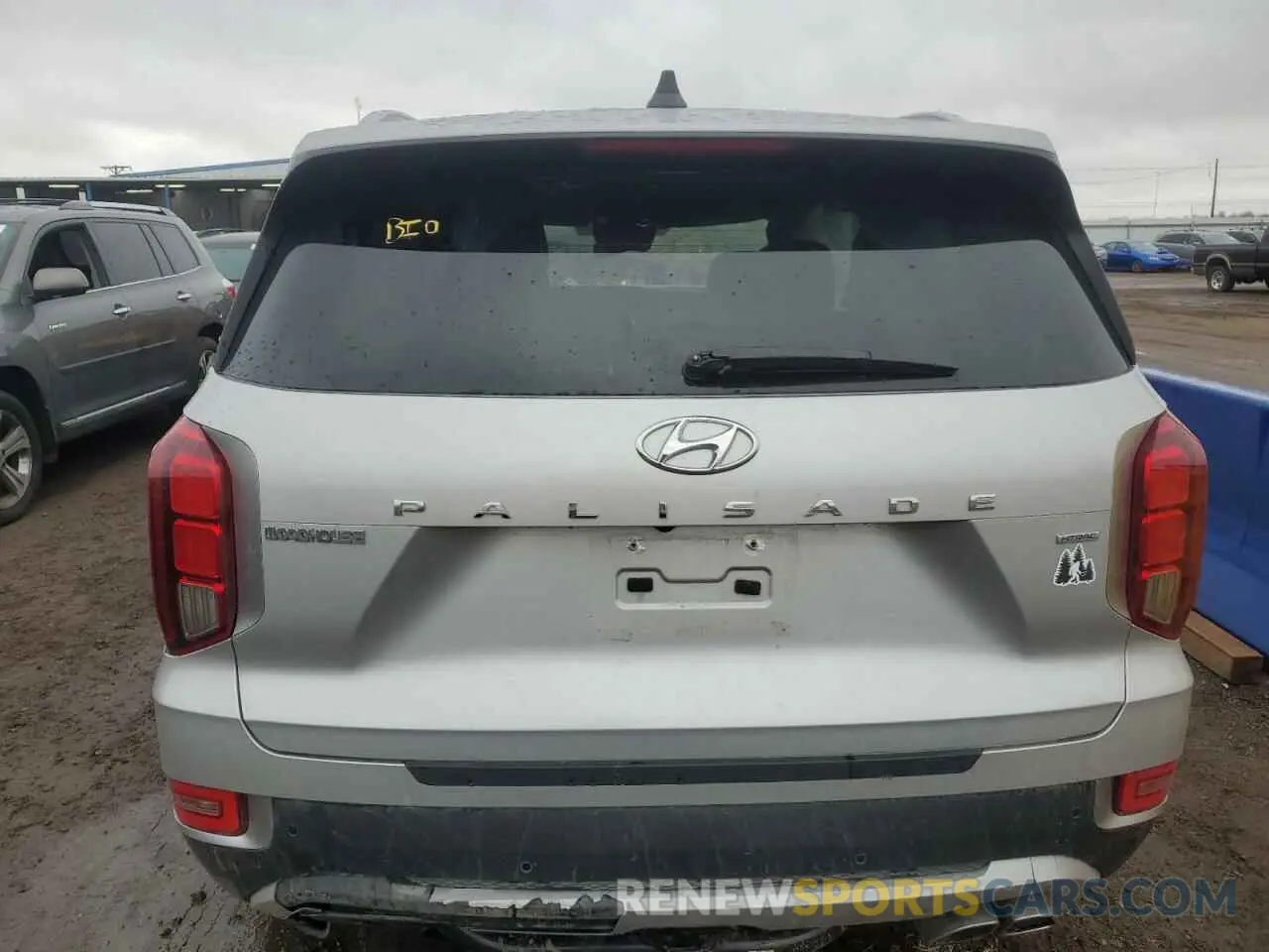 6 Photograph of a damaged car KM8R4DHE5MU298154 HYUNDAI PALISADE 2021