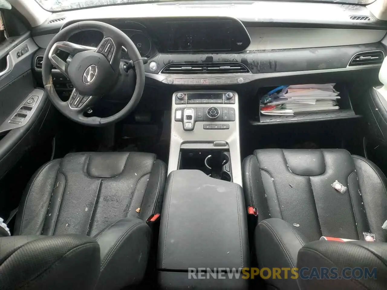 8 Photograph of a damaged car KM8R4DHE5MU298154 HYUNDAI PALISADE 2021
