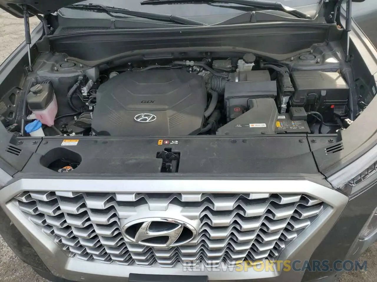 14 Photograph of a damaged car KM8R4DHE5MU312084 HYUNDAI PALISADE 2021