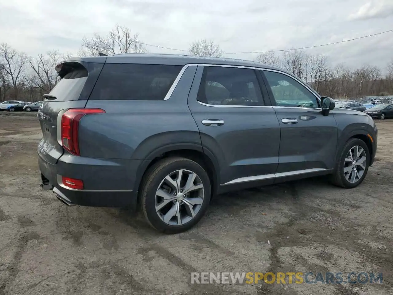 3 Photograph of a damaged car KM8R4DHE5MU312084 HYUNDAI PALISADE 2021