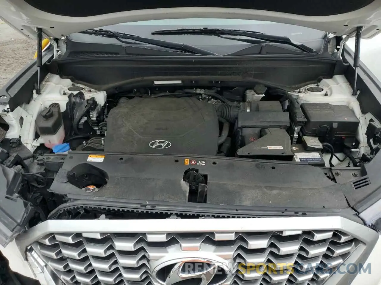 12 Photograph of a damaged car KM8R4DHE6MU245060 HYUNDAI PALISADE 2021