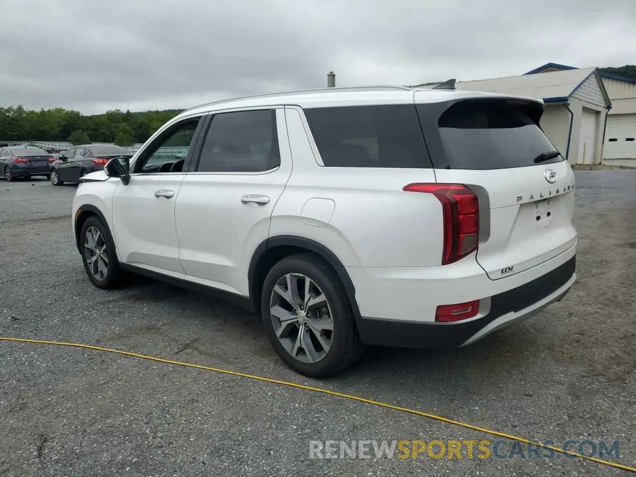 2 Photograph of a damaged car KM8R4DHE6MU245060 HYUNDAI PALISADE 2021