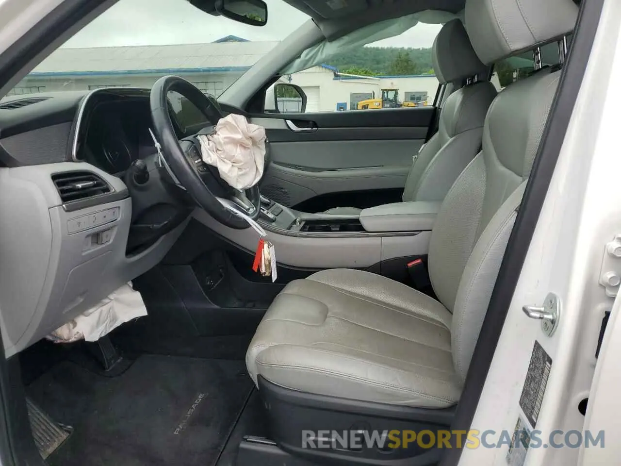 7 Photograph of a damaged car KM8R4DHE6MU245060 HYUNDAI PALISADE 2021