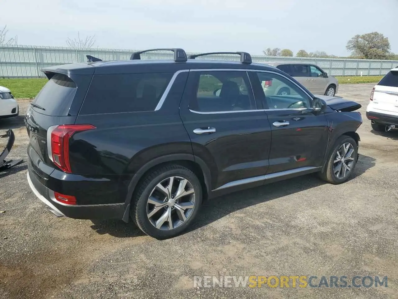 3 Photograph of a damaged car KM8R4DHE8MU205403 HYUNDAI PALISADE 2021