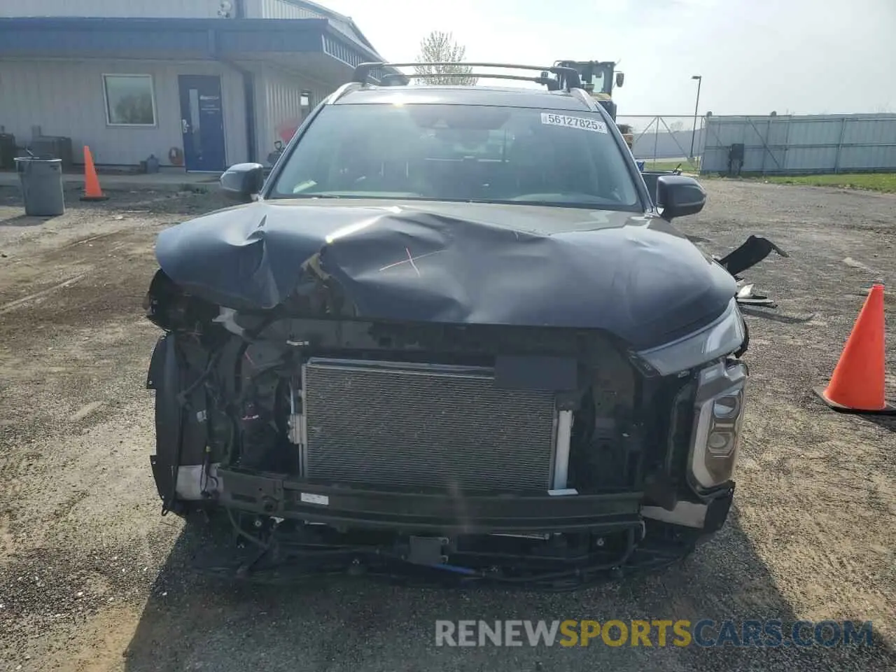 5 Photograph of a damaged car KM8R4DHE8MU205403 HYUNDAI PALISADE 2021