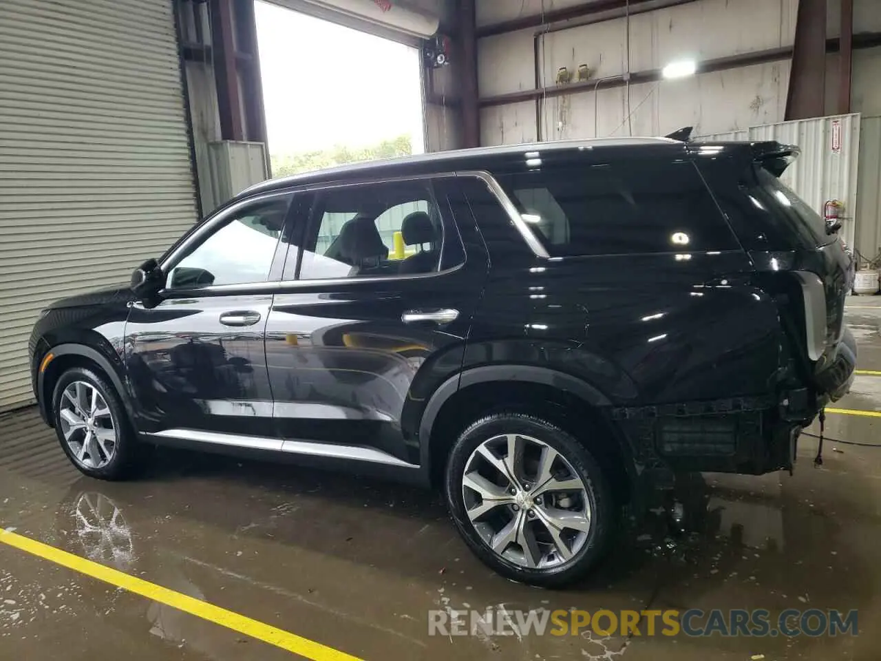2 Photograph of a damaged car KM8R4DHE9MU256053 HYUNDAI PALISADE 2021