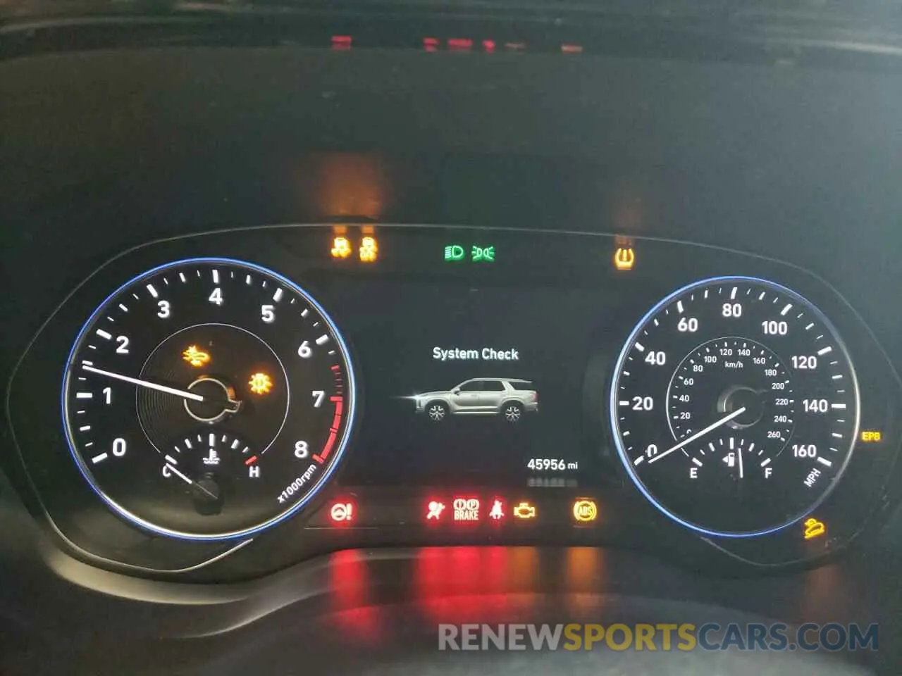 9 Photograph of a damaged car KM8R4DHE9MU256053 HYUNDAI PALISADE 2021