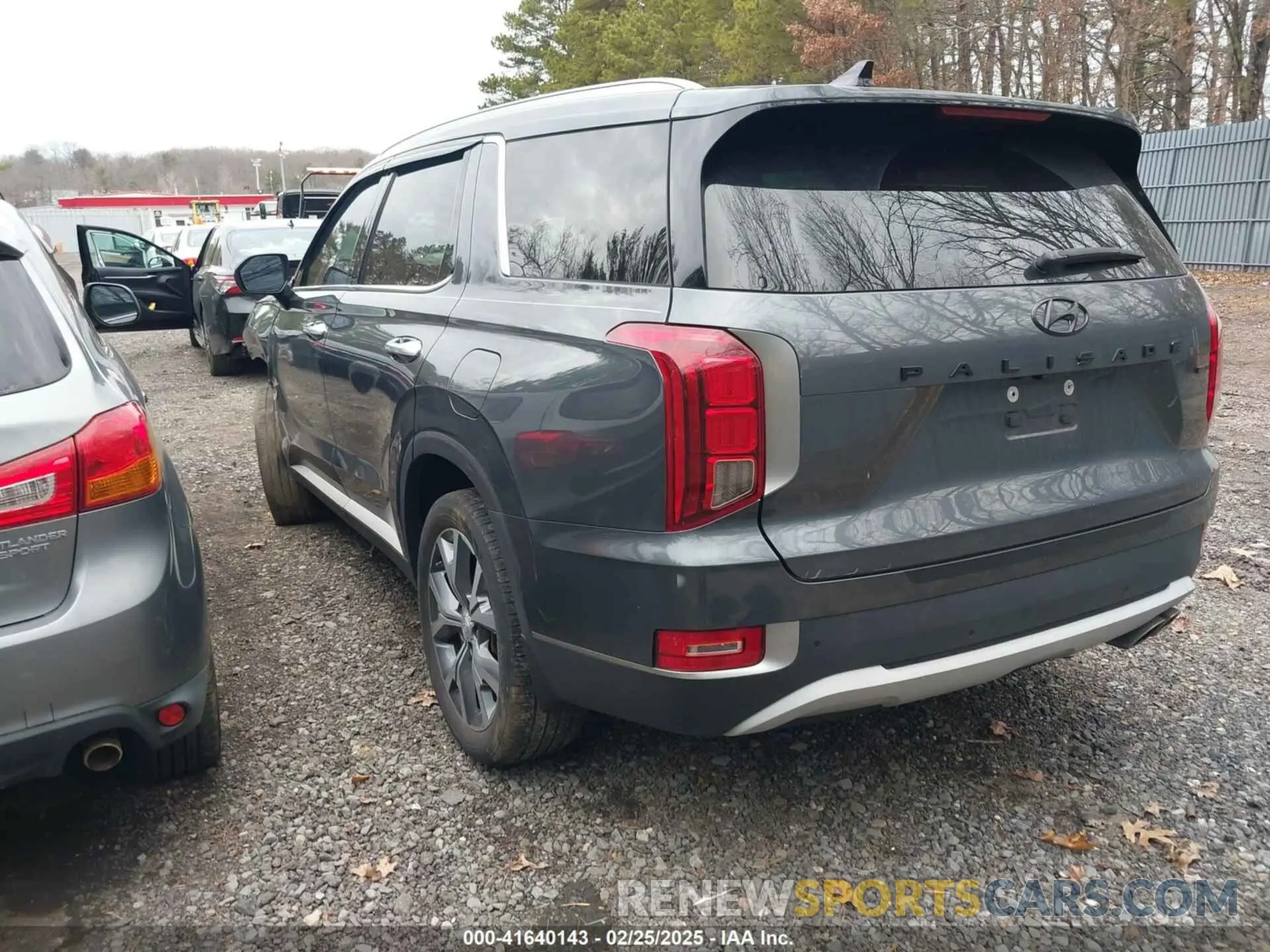 3 Photograph of a damaged car KM8R4DHEXMU231775 HYUNDAI PALISADE 2021