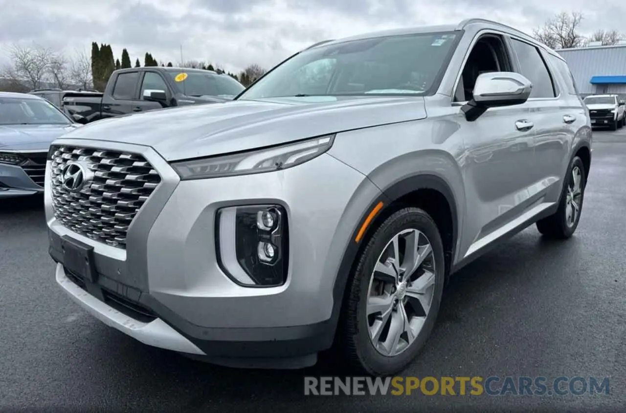 2 Photograph of a damaged car KM8R4DHEXMU270866 HYUNDAI PALISADE 2021