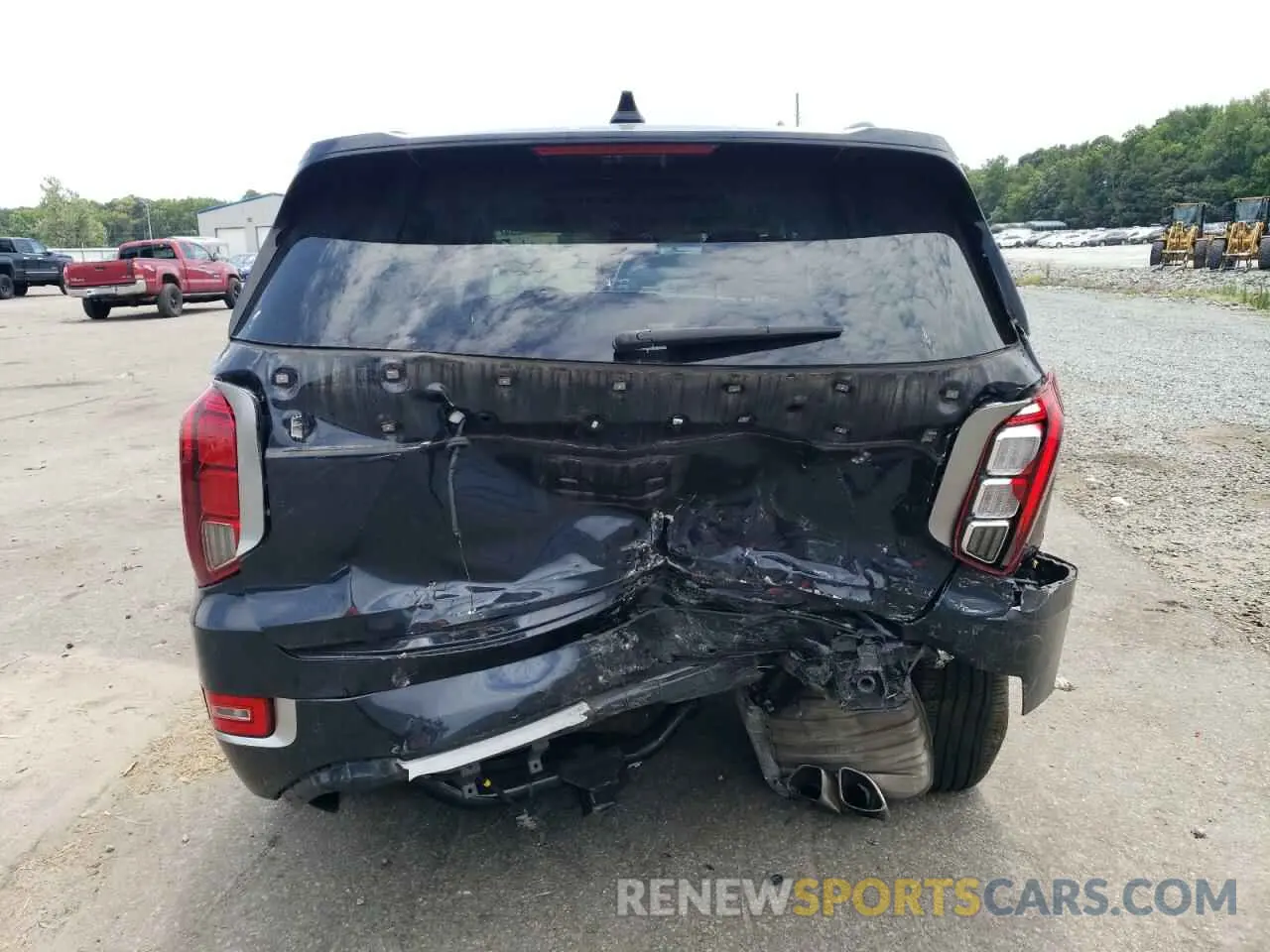6 Photograph of a damaged car KM8R54HE0MU225223 HYUNDAI PALISADE 2021