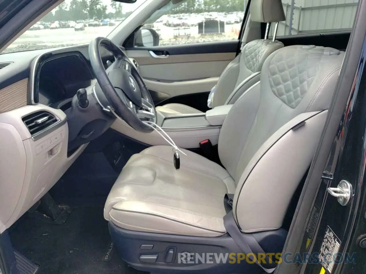 7 Photograph of a damaged car KM8R54HE0MU225223 HYUNDAI PALISADE 2021
