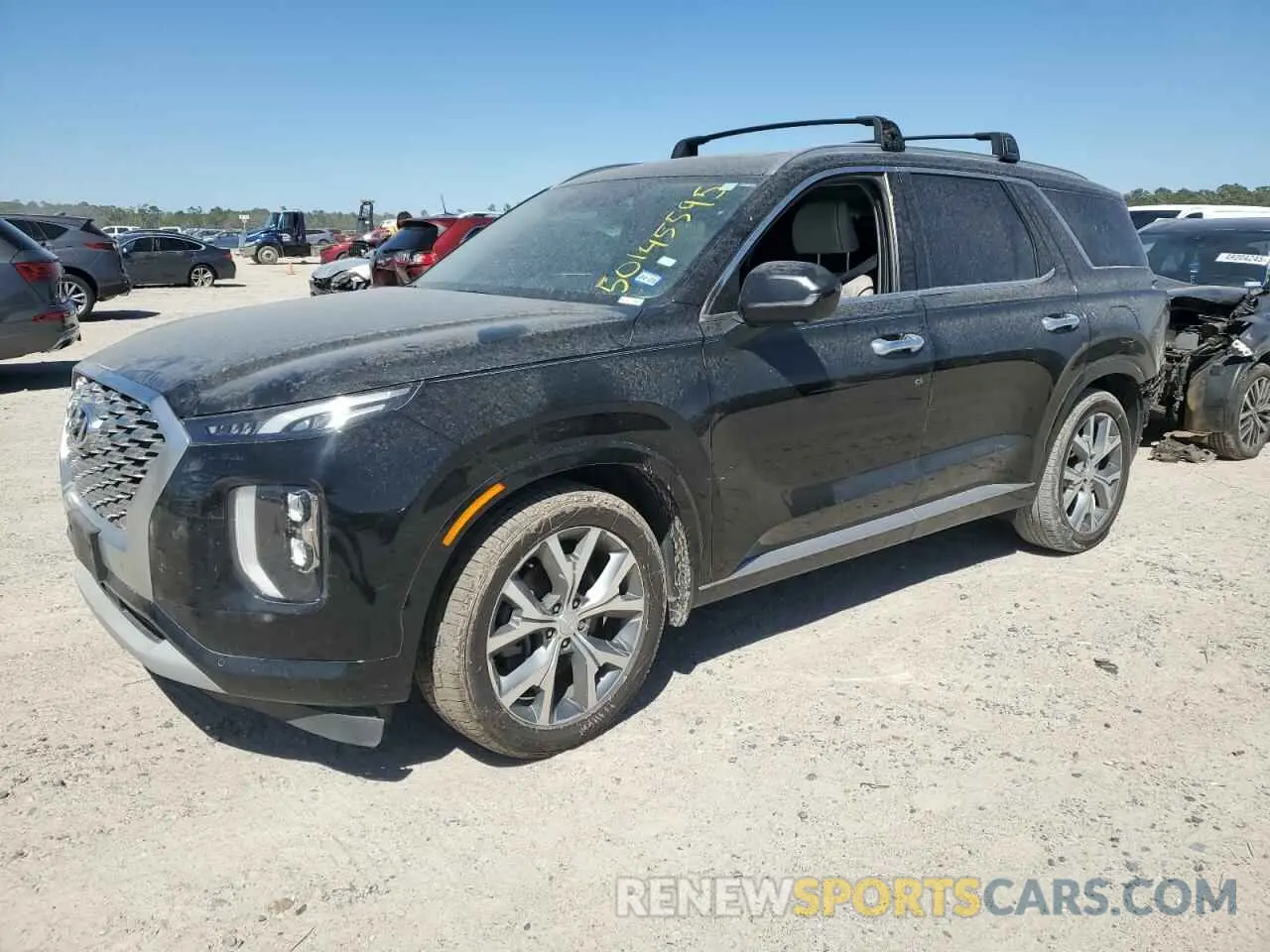1 Photograph of a damaged car KM8R54HE1MU206440 HYUNDAI PALISADE 2021