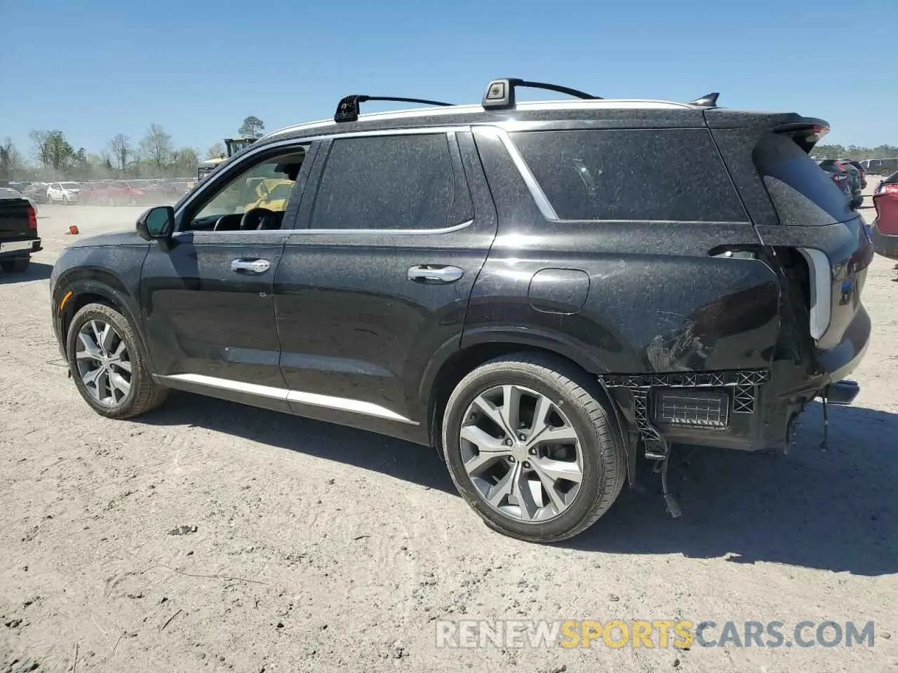 2 Photograph of a damaged car KM8R54HE1MU206440 HYUNDAI PALISADE 2021