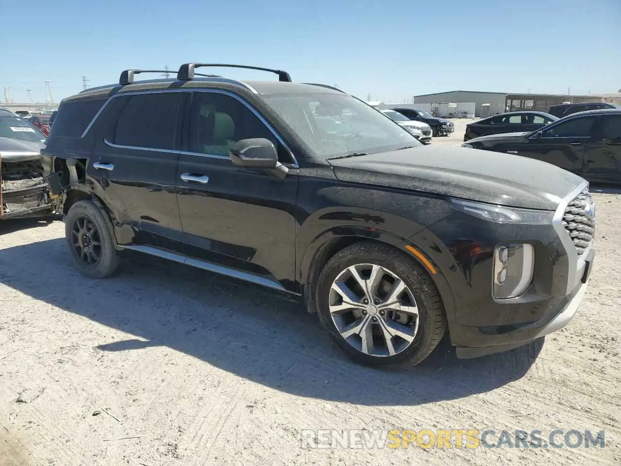 4 Photograph of a damaged car KM8R54HE1MU206440 HYUNDAI PALISADE 2021