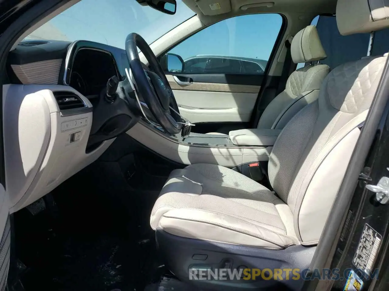 7 Photograph of a damaged car KM8R54HE1MU206440 HYUNDAI PALISADE 2021