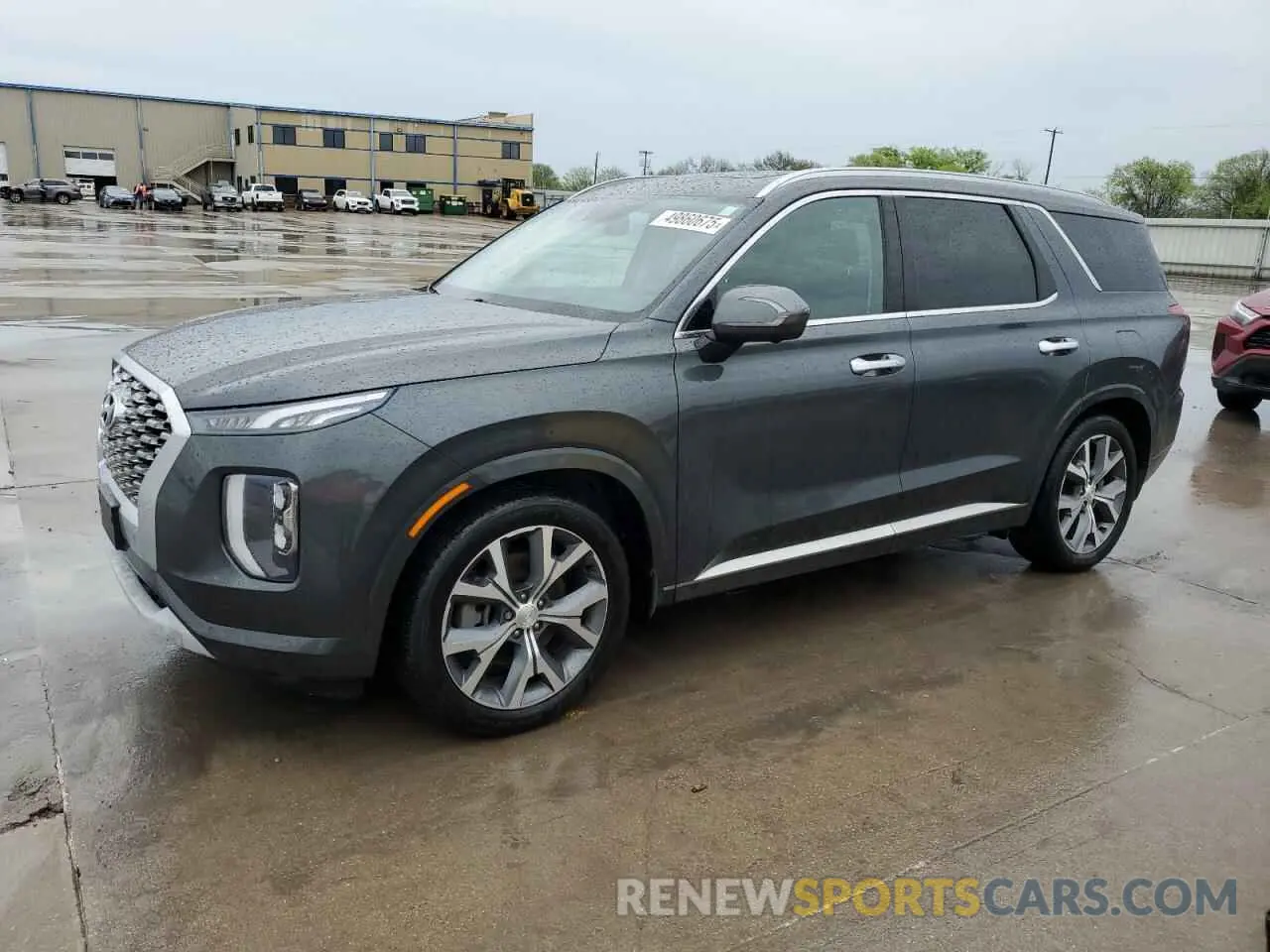 1 Photograph of a damaged car KM8R54HE3MU212997 HYUNDAI PALISADE 2021