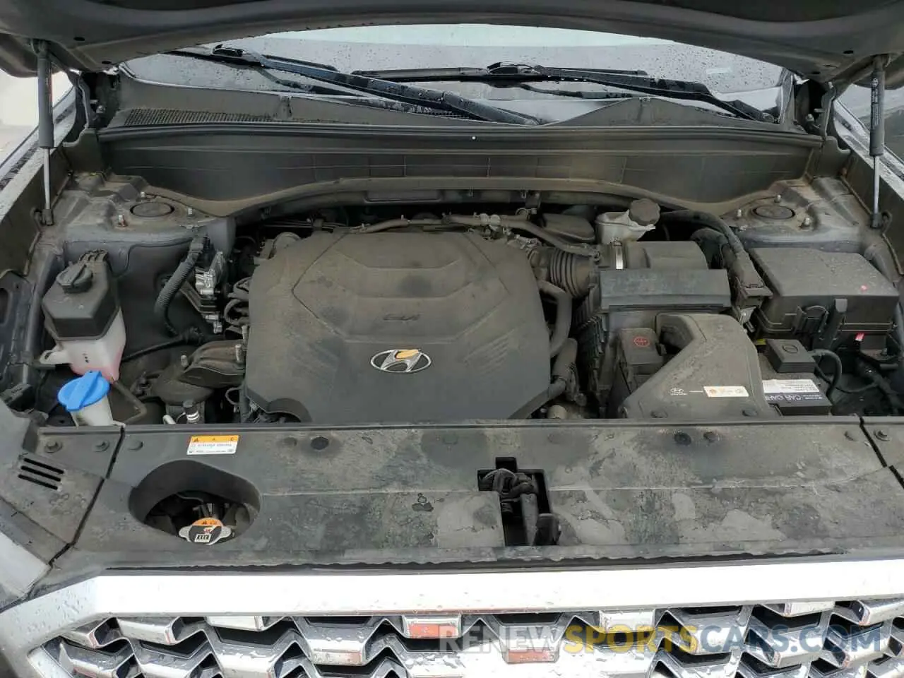 12 Photograph of a damaged car KM8R54HE3MU212997 HYUNDAI PALISADE 2021