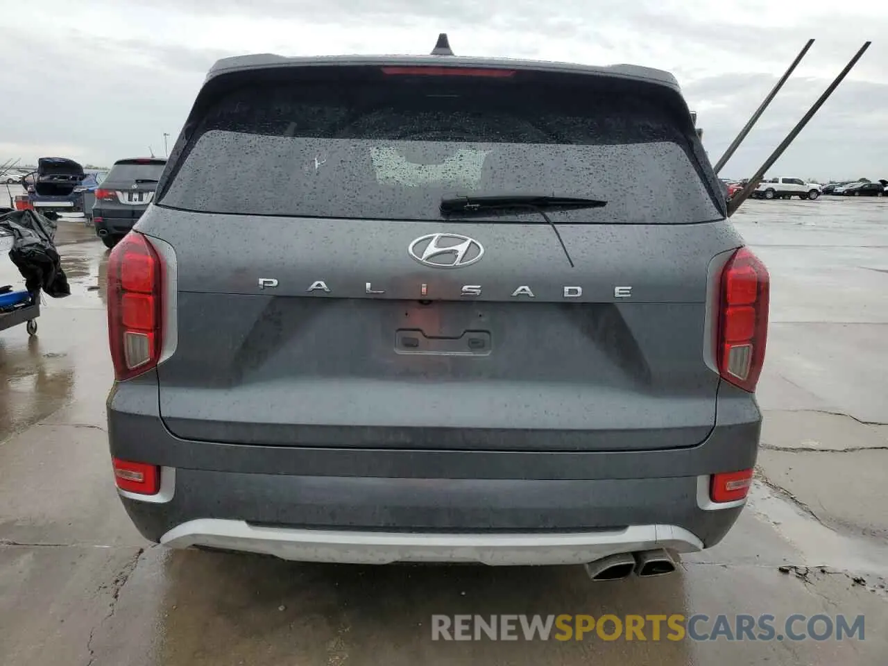 6 Photograph of a damaged car KM8R54HE3MU212997 HYUNDAI PALISADE 2021