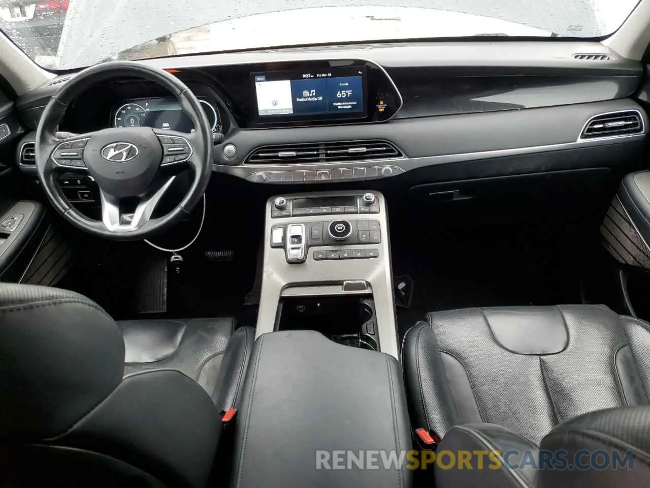 8 Photograph of a damaged car KM8R54HE3MU212997 HYUNDAI PALISADE 2021