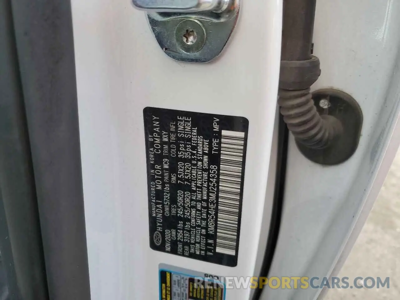 13 Photograph of a damaged car KM8R54HE3MU254358 HYUNDAI PALISADE 2021