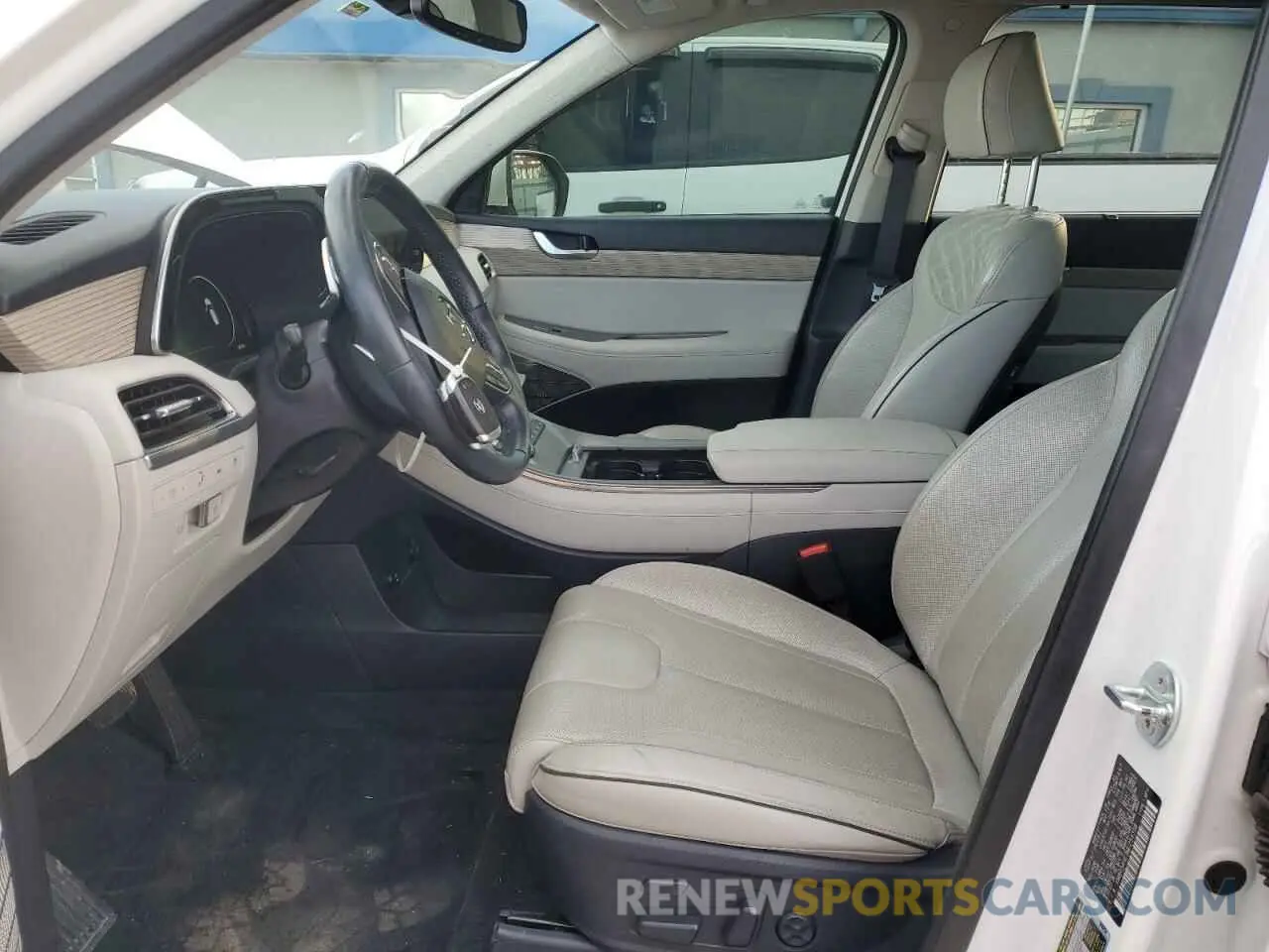 7 Photograph of a damaged car KM8R54HE3MU254358 HYUNDAI PALISADE 2021