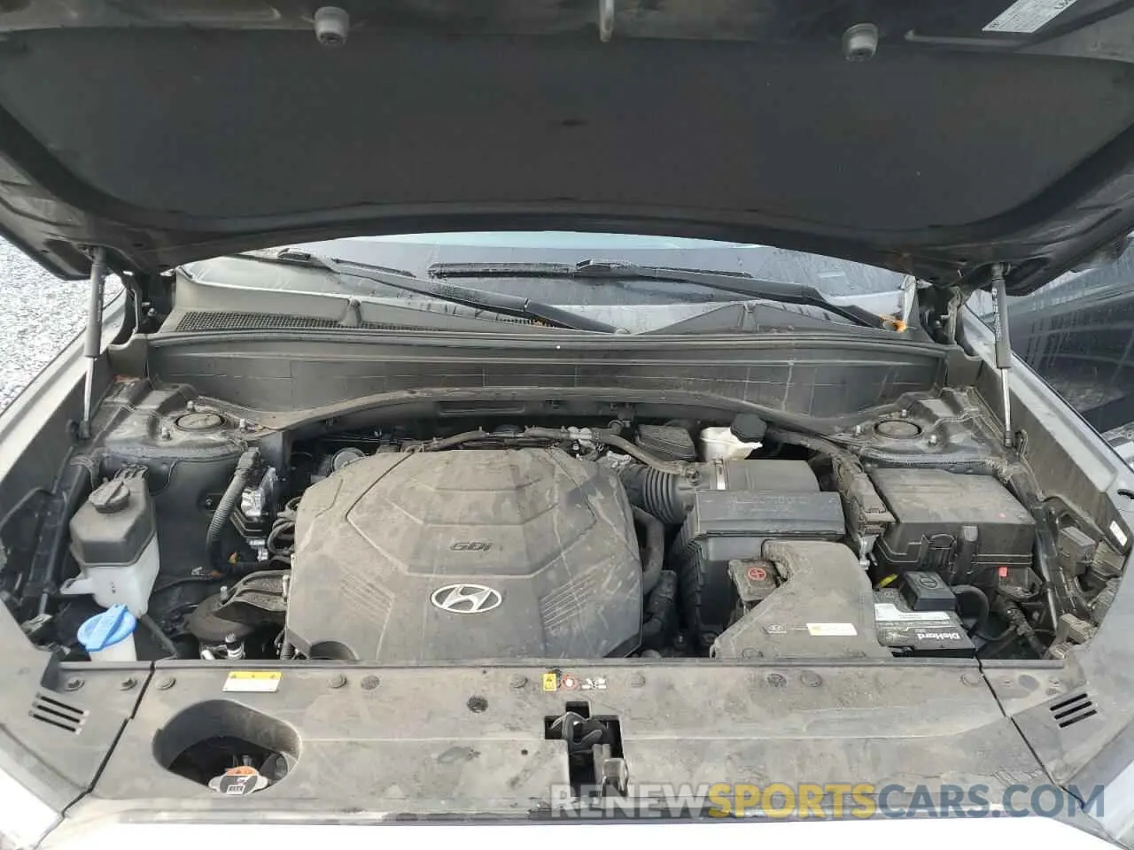 12 Photograph of a damaged car KM8R54HE4MU236659 HYUNDAI PALISADE 2021