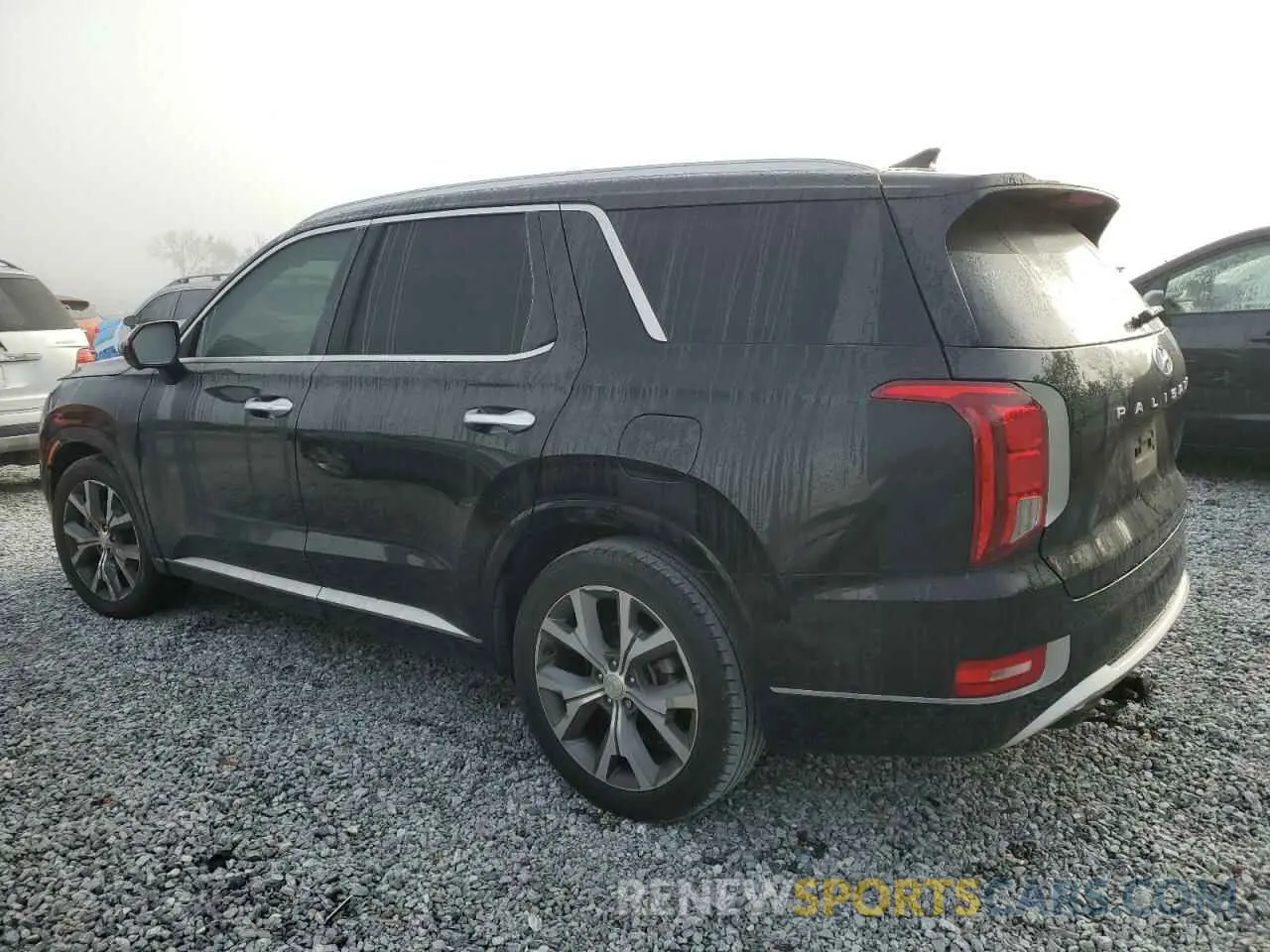 2 Photograph of a damaged car KM8R54HE4MU236659 HYUNDAI PALISADE 2021