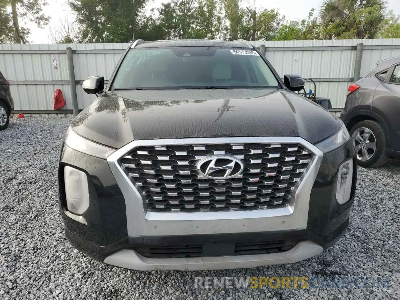 5 Photograph of a damaged car KM8R54HE4MU236659 HYUNDAI PALISADE 2021