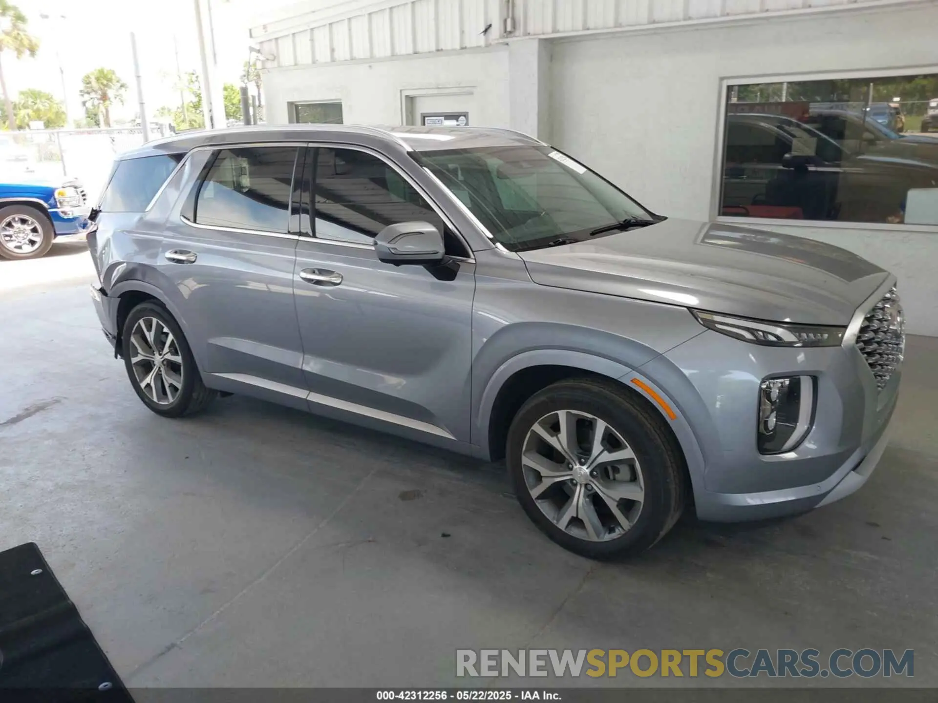 1 Photograph of a damaged car KM8R54HE5MU179663 HYUNDAI PALISADE 2021