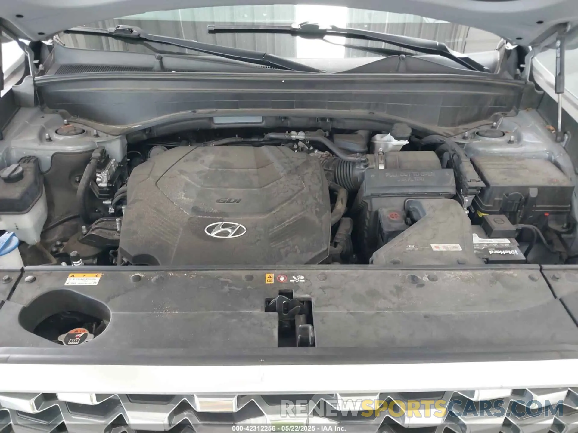 10 Photograph of a damaged car KM8R54HE5MU179663 HYUNDAI PALISADE 2021