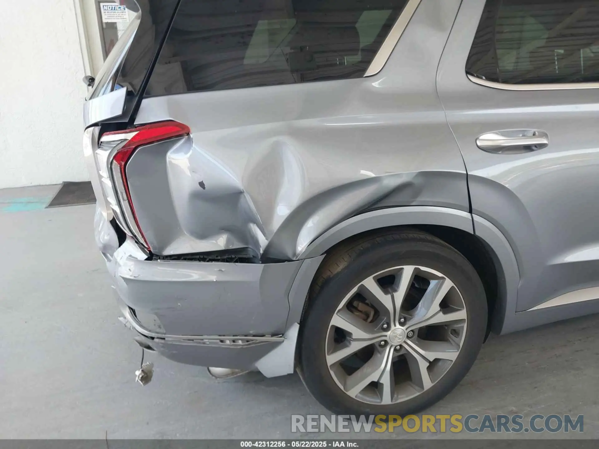 6 Photograph of a damaged car KM8R54HE5MU179663 HYUNDAI PALISADE 2021