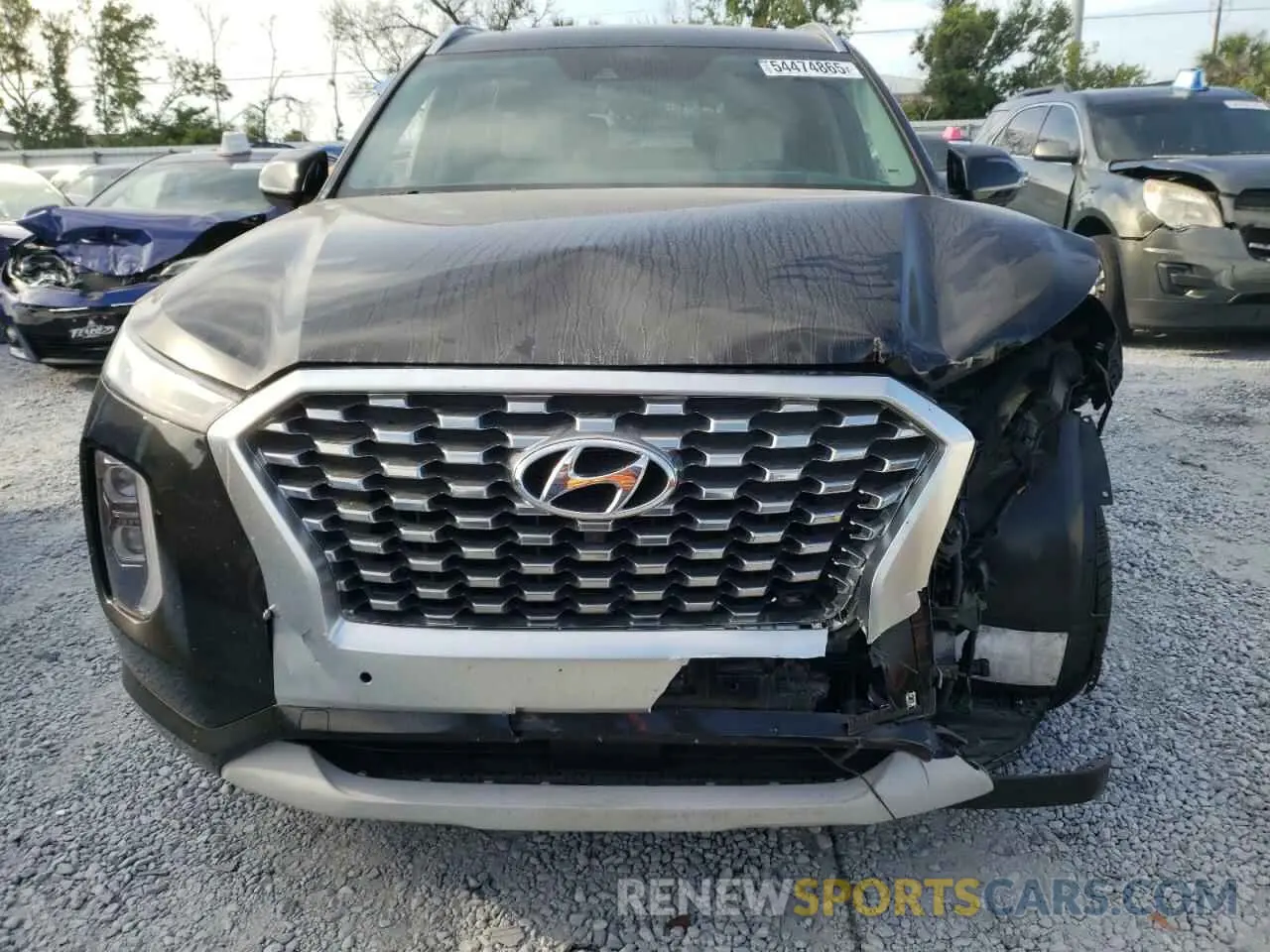 5 Photograph of a damaged car KM8R54HE6MU193619 HYUNDAI PALISADE 2021