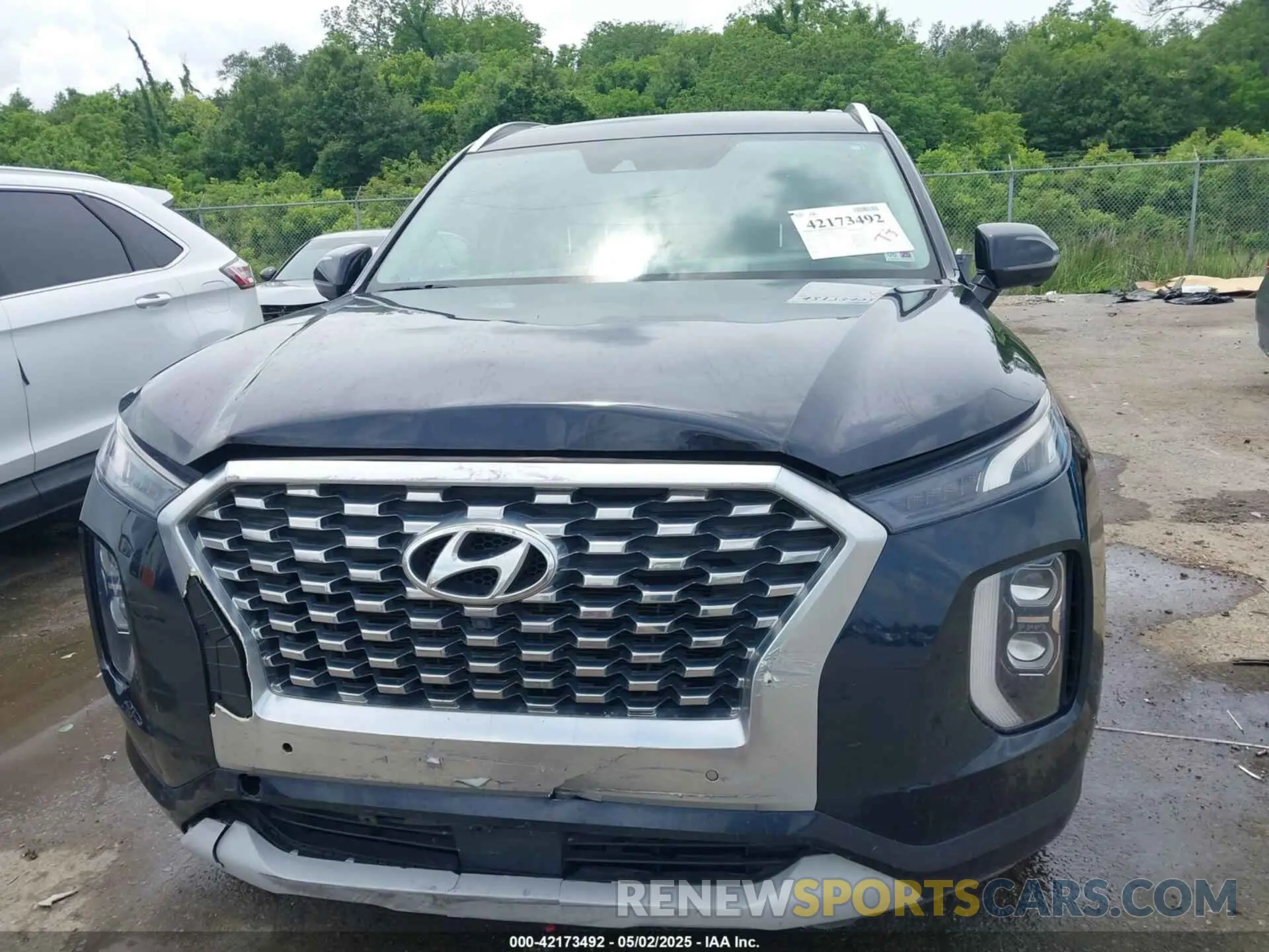 12 Photograph of a damaged car KM8R54HE6MU267606 HYUNDAI PALISADE 2021